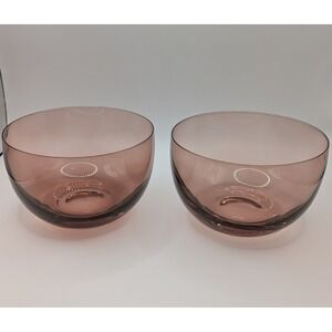 Lenox Sprig And Vine Blush Glass Small Bowls Set Of 2 #891446